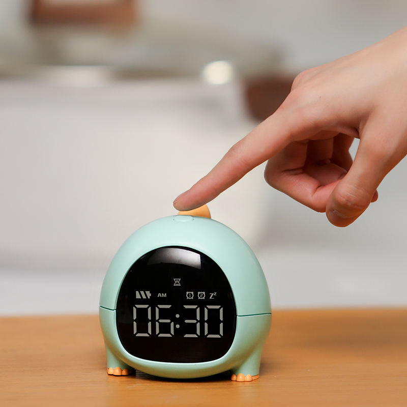 Cartoon Dinosaur Countdown Timer Alarm Clock