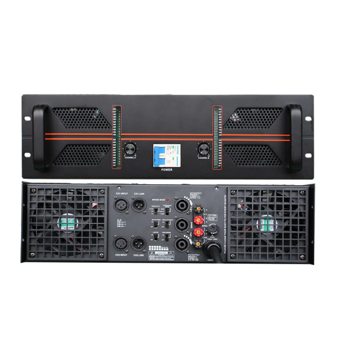 Hiqh Quality on-11 2700W Power Amplifier 2 Channels