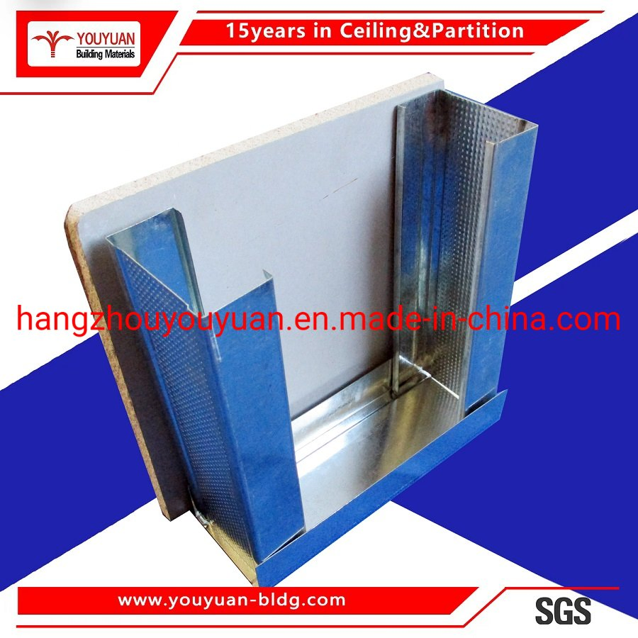 Galvanized Drywall Metal Window Wall Framing/Partition Steel Framing/Light Steel Ceiling Door Hanger Frame Price for Steel Framing Decoration
