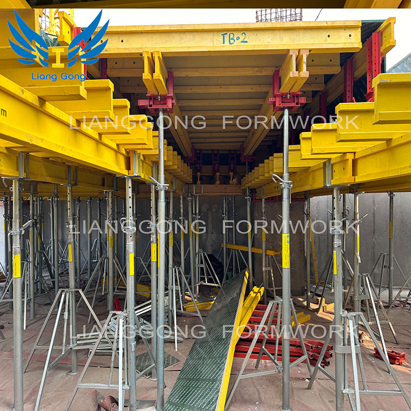 Concrete Formwork System Slab Construction Shuttering Table Formwork with Shoring Prop