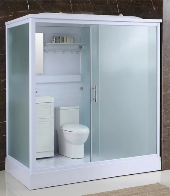 Most Impressive Concealed Integrated Capsule Luxury Sanitary Ware Bathroom Prefab Bathroom Toilet
