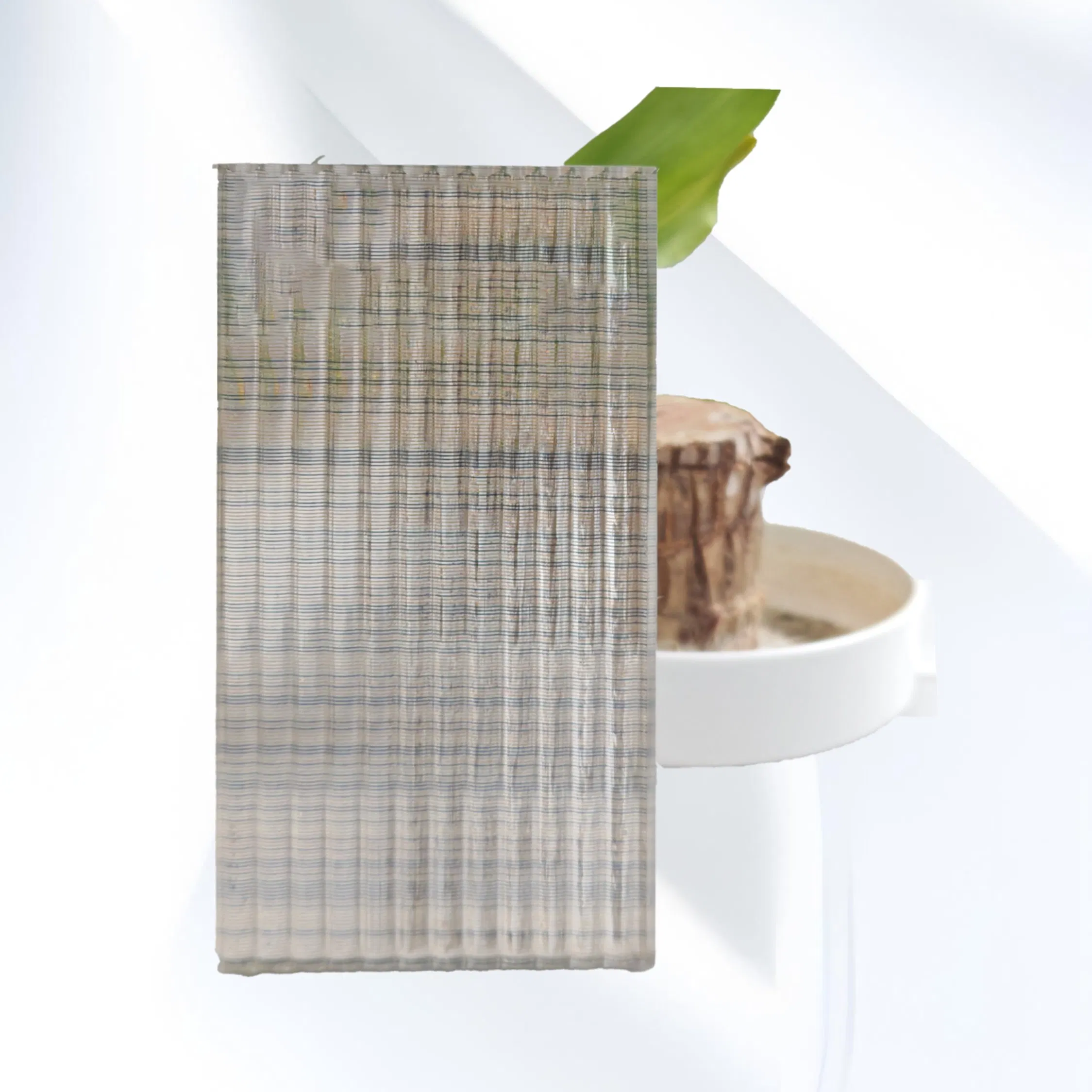 Industrial Laminated Obscure Vision Budget-Friendly Glass Wired Glass Staircase Glass