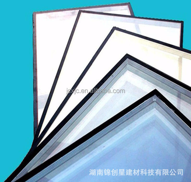 Building Curtain Wall Low E Sound Proof Heat Insulated Glass Hollow Glass Double Glazed Glass Skylight Window Door Sun Room
