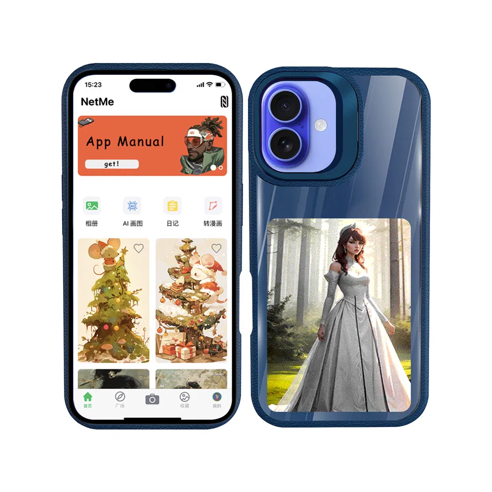 Чехол NFC с 4 цветными чернилами для iPhone