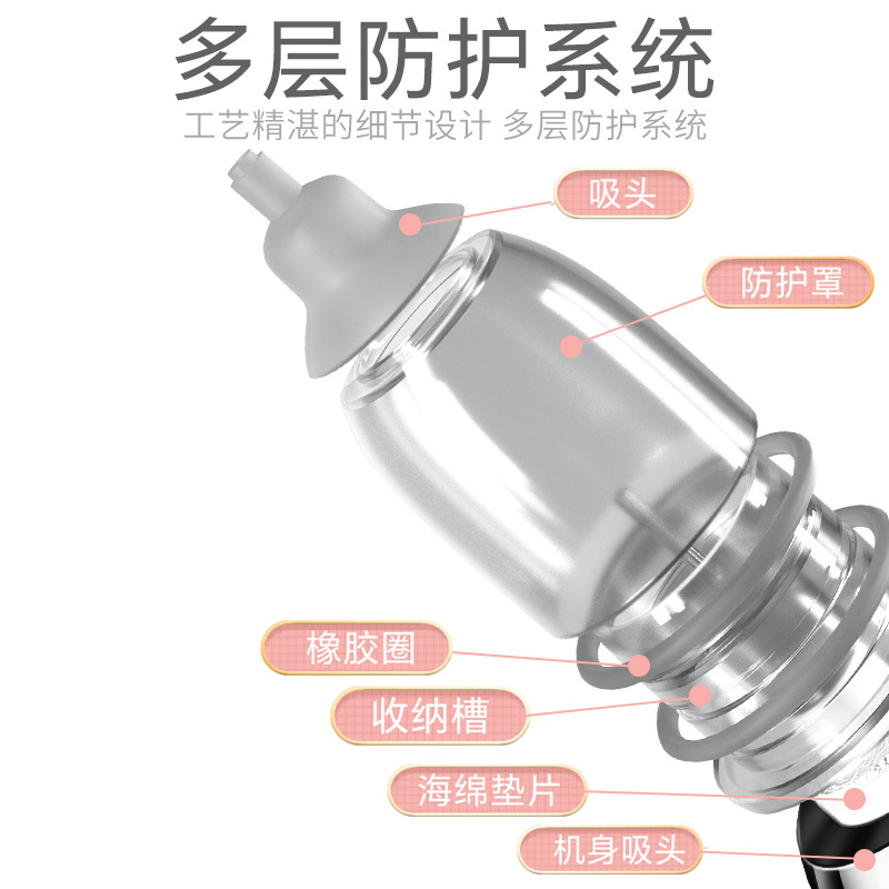 Top Baby Nose Vacuum Cleaner Electric BPA Free Silicon Nasal Aspirator for Newborn