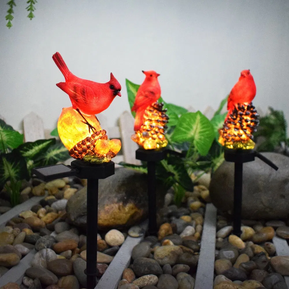 Warm White Christmas Villa Outdoor Garden Stake Lights