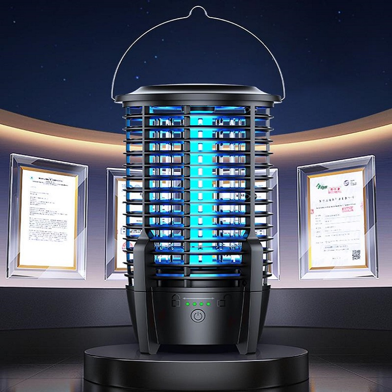 UV Anti-Mosquito Bug Zapper USB-Powered Electric Camping Light Smart Electronic Pest Repellent