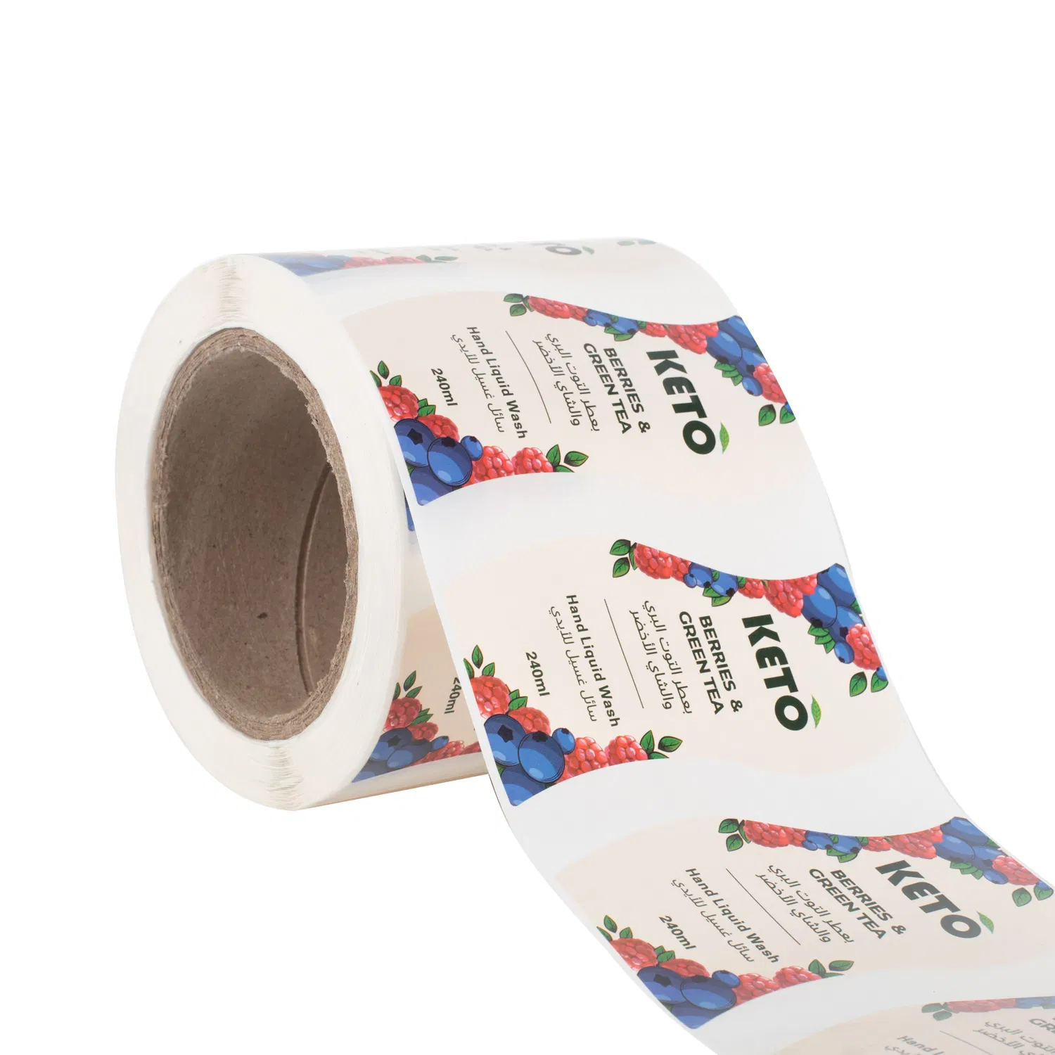 BOPP/PE/Po/PP/PVC/Pet/Vinyl/Silver/Pearlescent Film/Synthetic Paper Adhesive Label Sticker with Matte Finish
