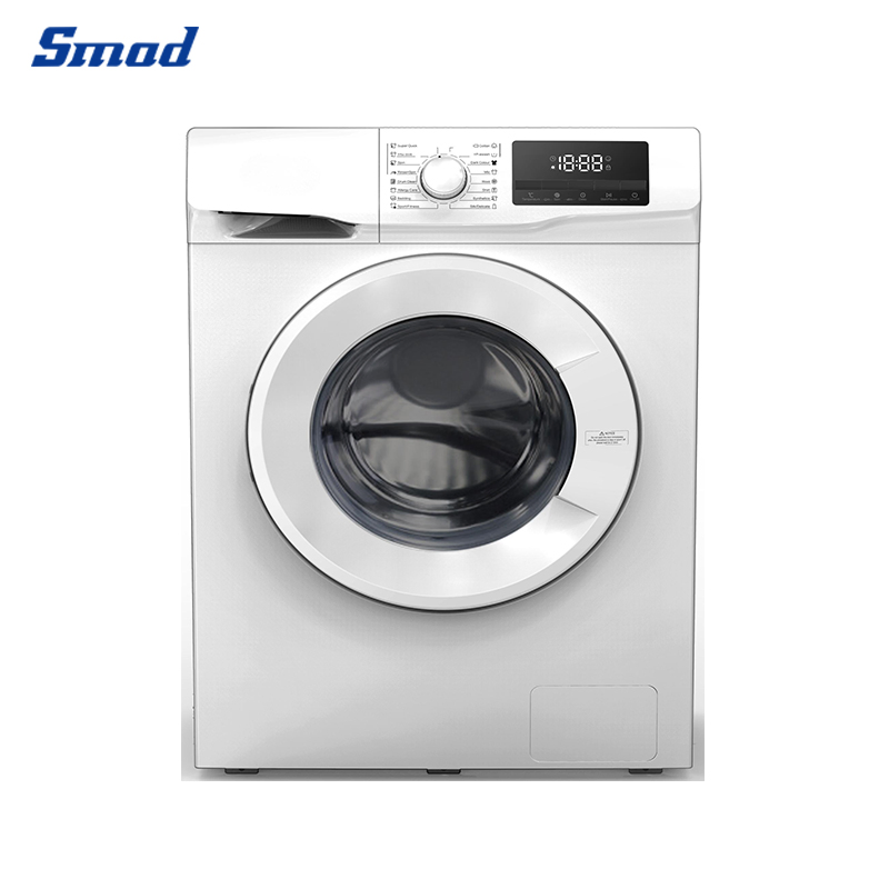 Smad 8kg Front Loading Washing and Drying 2 In1 Machine for Home Use