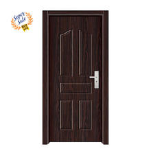 Modern and Stylish Steel Entrance Door for Apartment House Exterior Use
