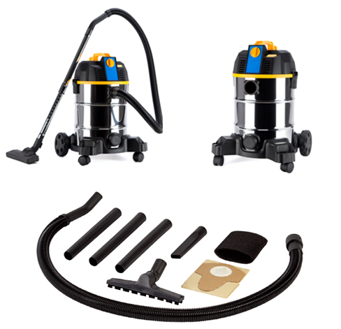 307-20-35L 1400W Stainless Steel Tank Wet Dry Vacuum Cleaner