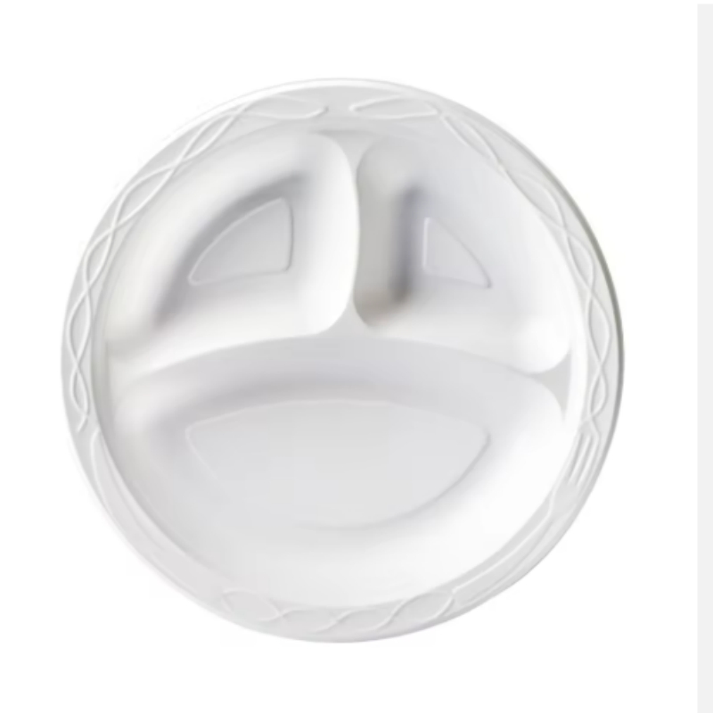 Stylish Disposable Paper Plates for Salads and Dishes