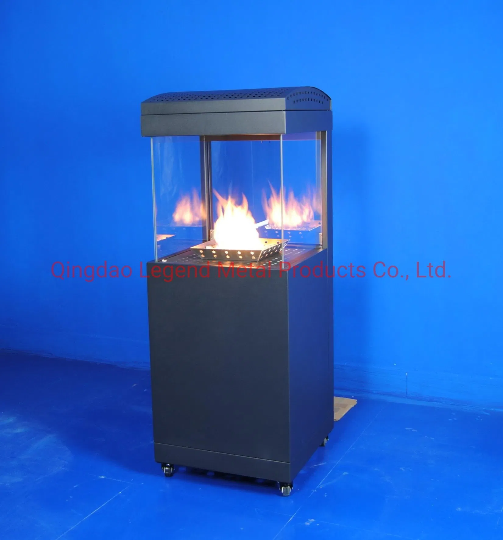 LPG Outdoor Patio Gas Heater with Real Flame with 8.5kw