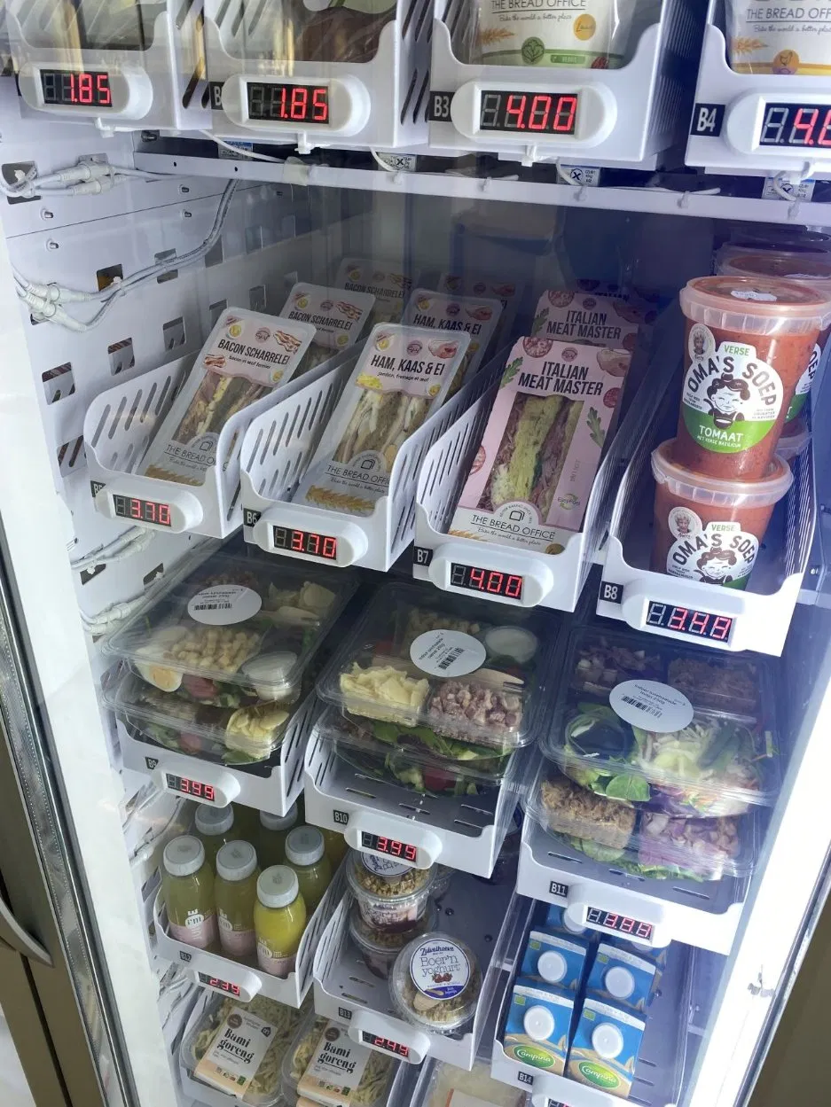 Weimi Big Capacity Weight Sensing Vending Machine Ready Meals Healthy Food Vending Machine with Card Reader for Office Shopping Mall