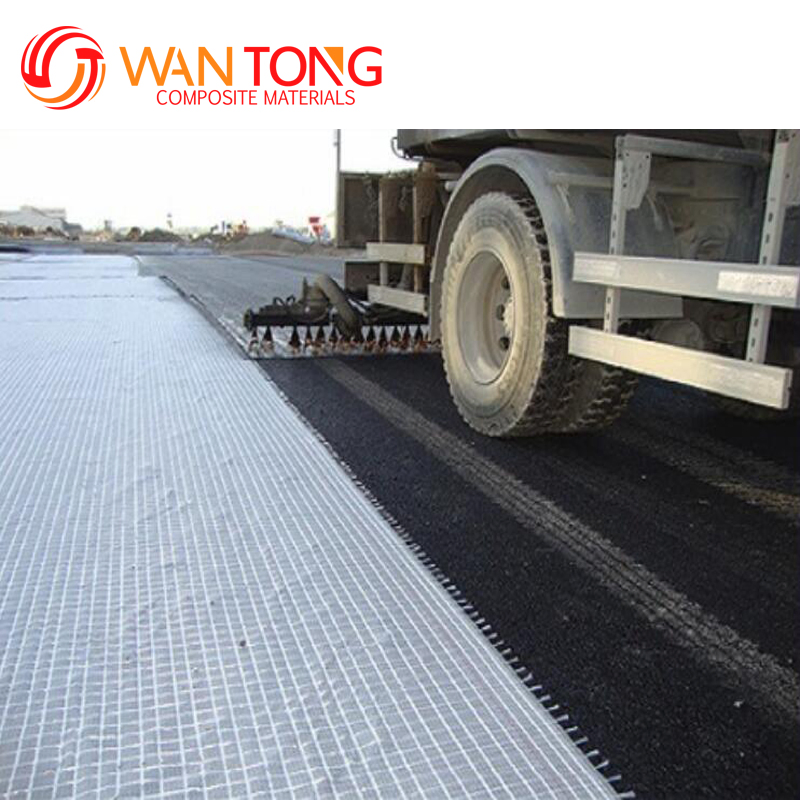 Fiberglass Geogrid 50/50kn 80/Kn 100/100kn Leading Manufacturer for Road Driveway