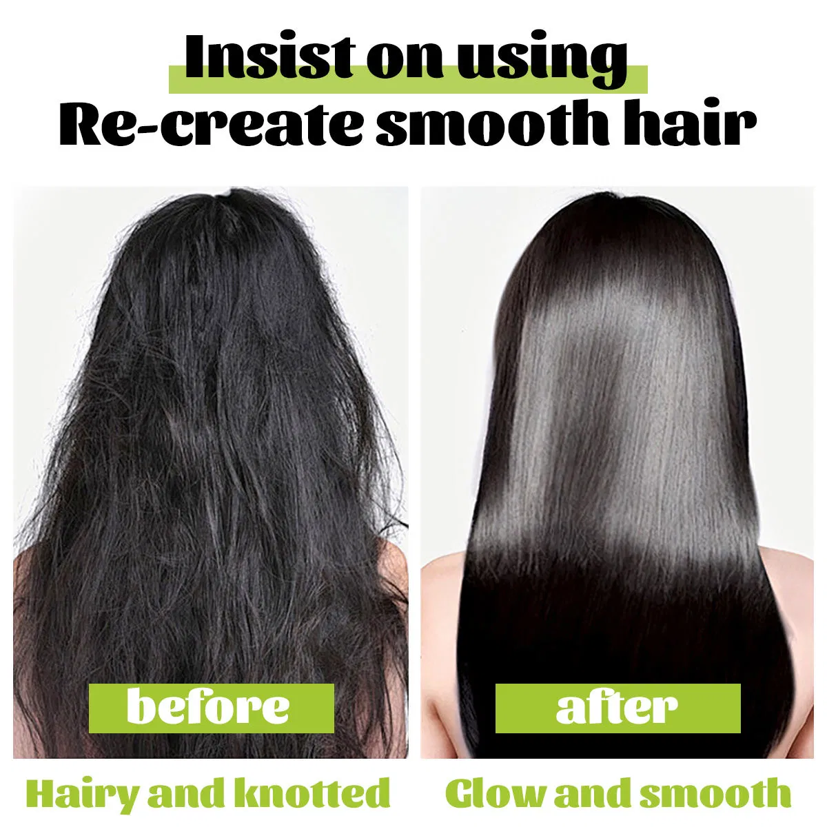 Roushun Fully Natural Olive Hair Treatment - Smooth Moisturize & Nutrient-Rich Hair Care