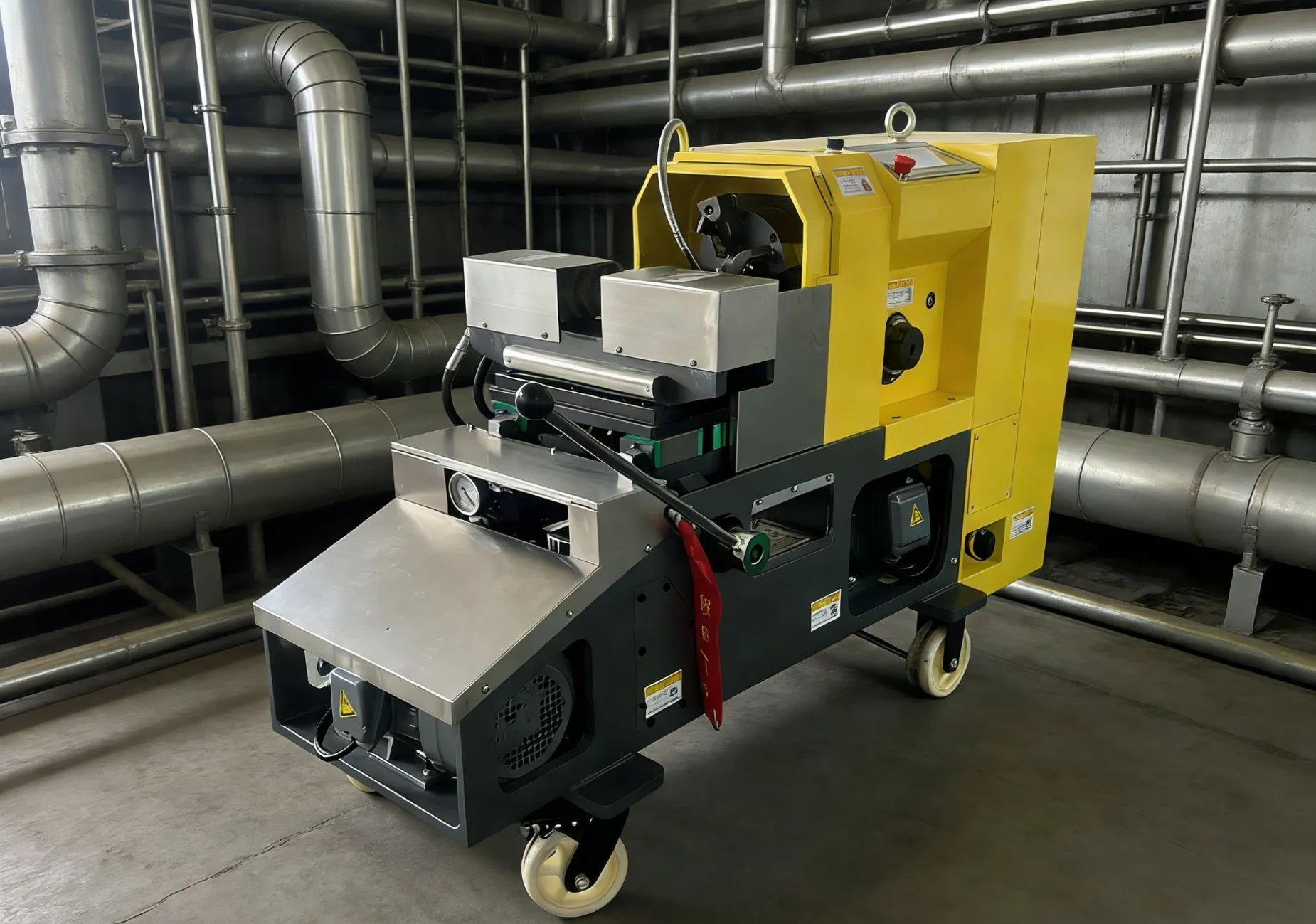 Precision Threading Machine DN15-65 8 7kw Fast 5-10 Days Shipping