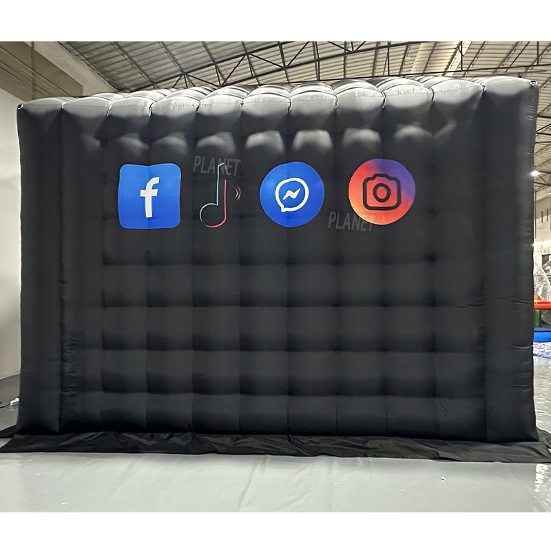 Giant Portable Square Inflatable House Disco Light LED Cubes Tents