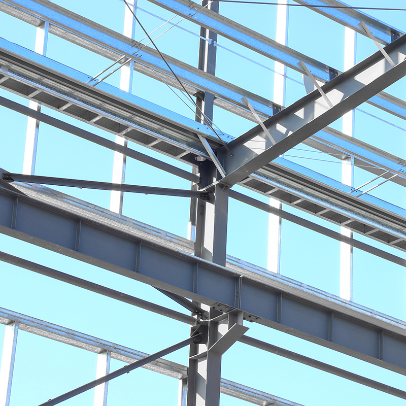 Prefabricated Building Structure Steel Frame Warehouse Workshop Apartment