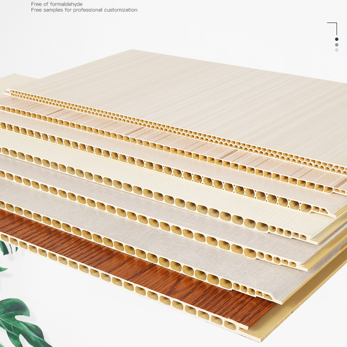 Factory Price New Material Wood Grain Wall Panel PVC Decorative Sheet