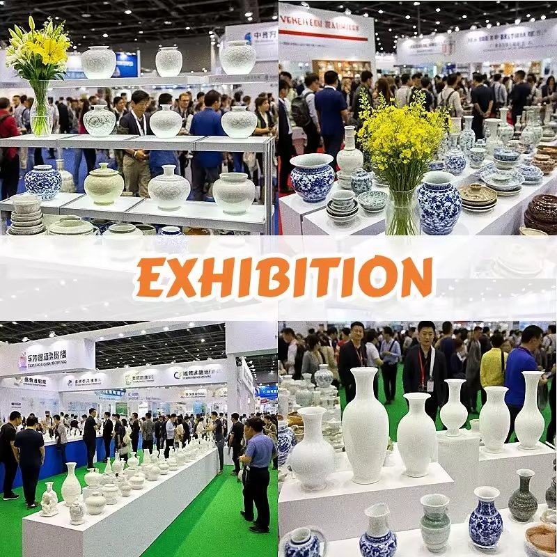 Chinese Style White Ceramic Vases Dry Flower Pot Home Tabletop Decoration Ceramic Home Decor Bud Vases