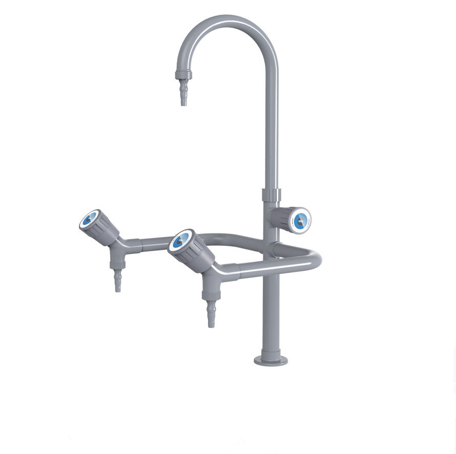 Laboratory Sink Faucet with Triple Outlet Taps for School