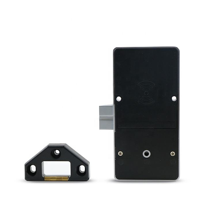 High Quality Matte Chrome Showcase Electronic RFID Card Electric Glass Cabinet Lock