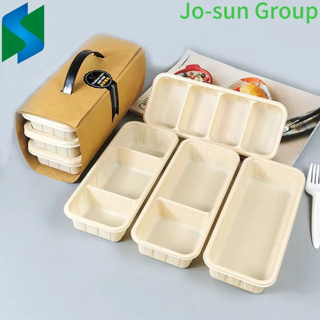 Jo-Sun Disposable Cornstarch Lunch Food Packaging Box
