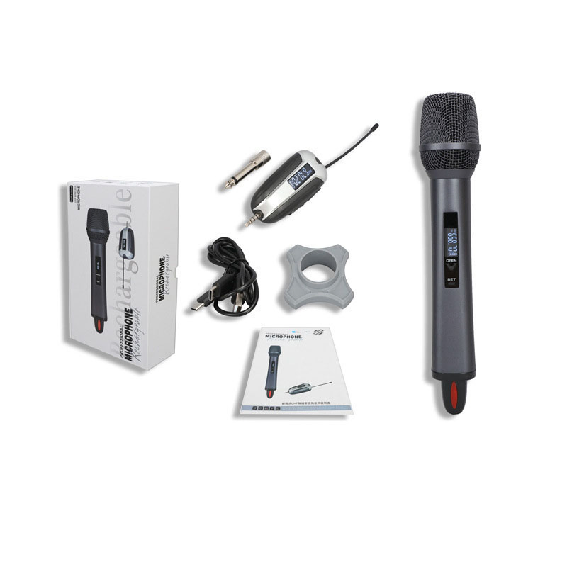 Беспроводной микрофон TX-11 UHF с магнитной зарядкой