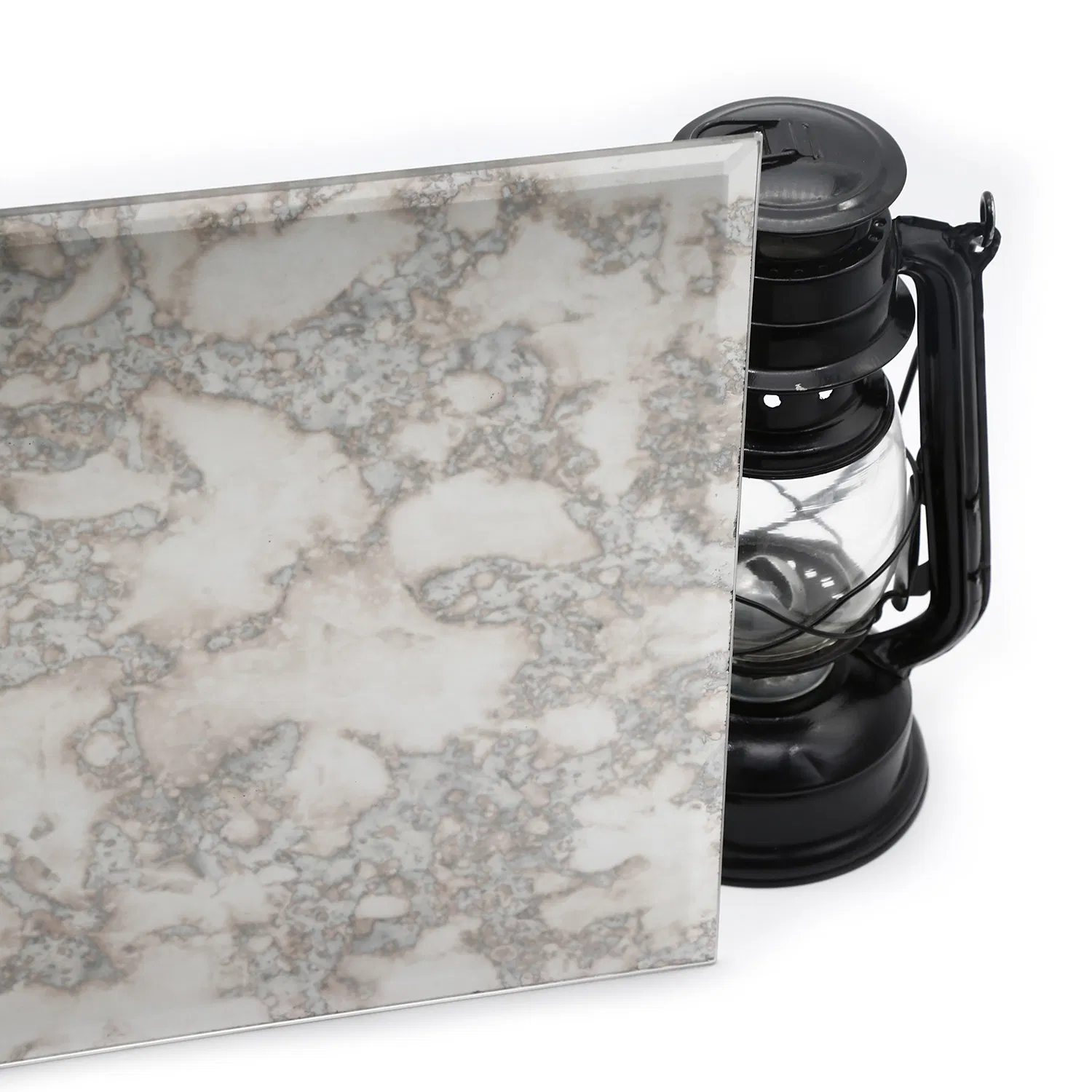 Top Clear Frosted Acid-Etched Glass Patterned Glass