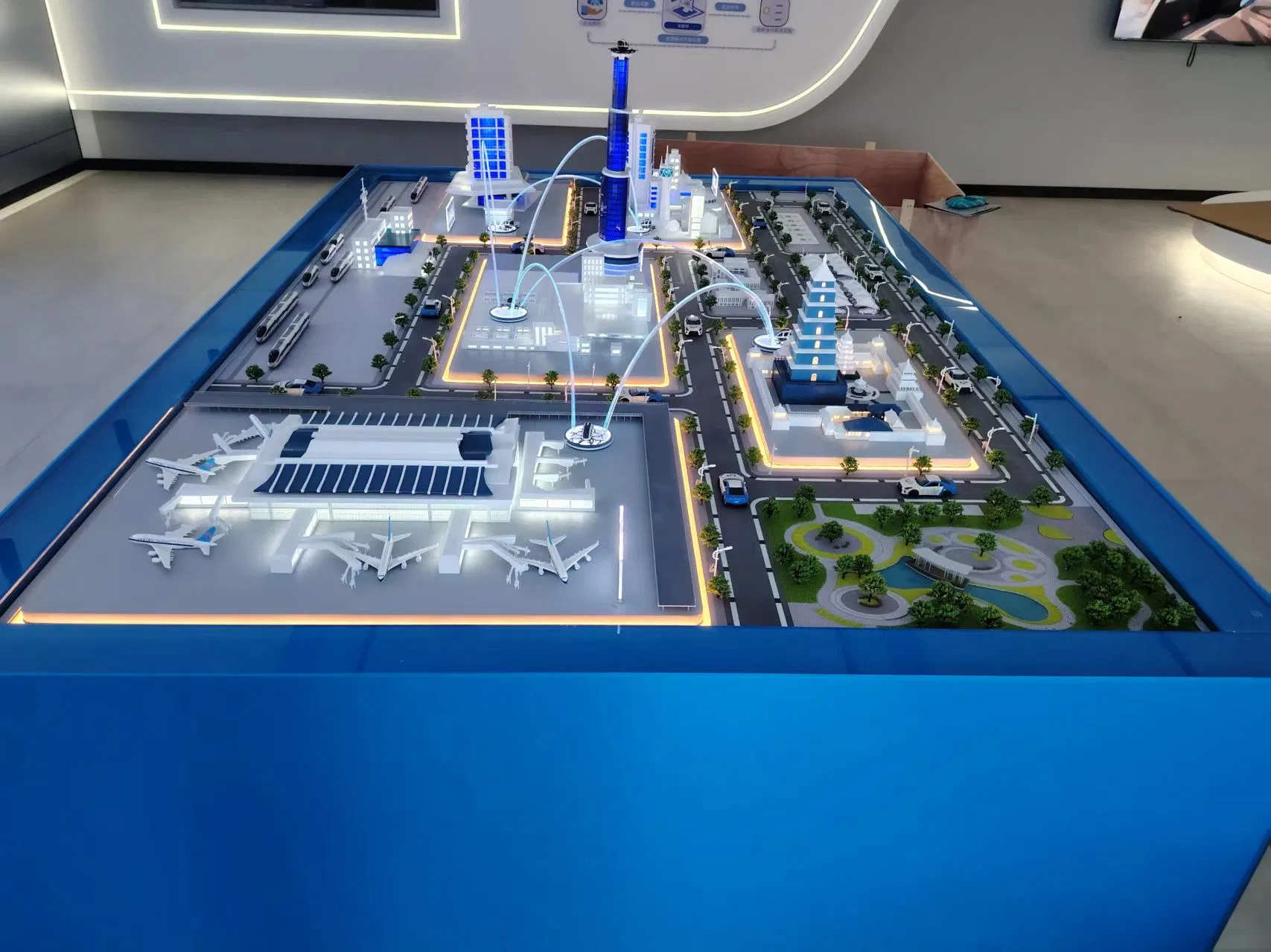 Versatile Low Altitude Sand Table Model for Creative Projects