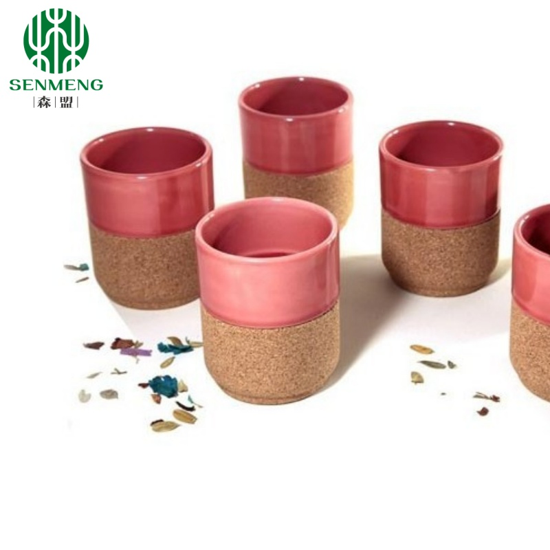 Lightweight Cork Bottom for Hot and Cold Beverage Cups Cork Base
