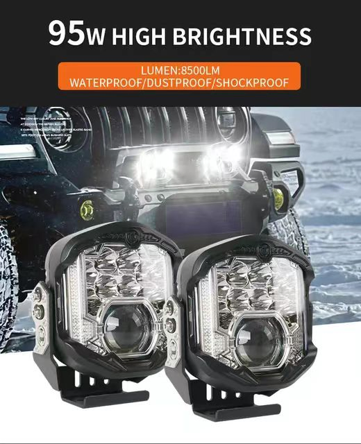 95W High-Performance CREE LED RGB Work Light