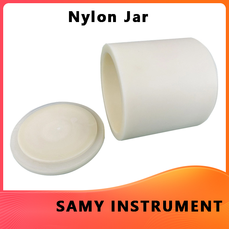100ml Non-Metallic Materials Nylon Ball Mill Jar for Planetary Ball Mill