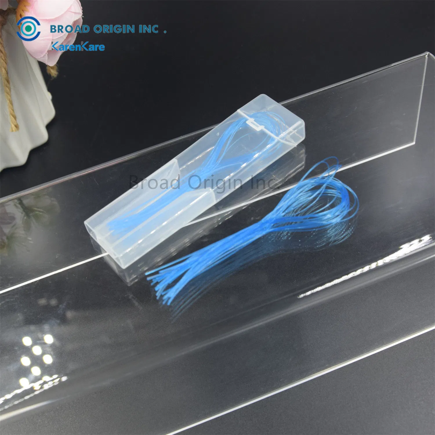 Orthodontic Dental Floss Threader Portable Floss Threader for Braces