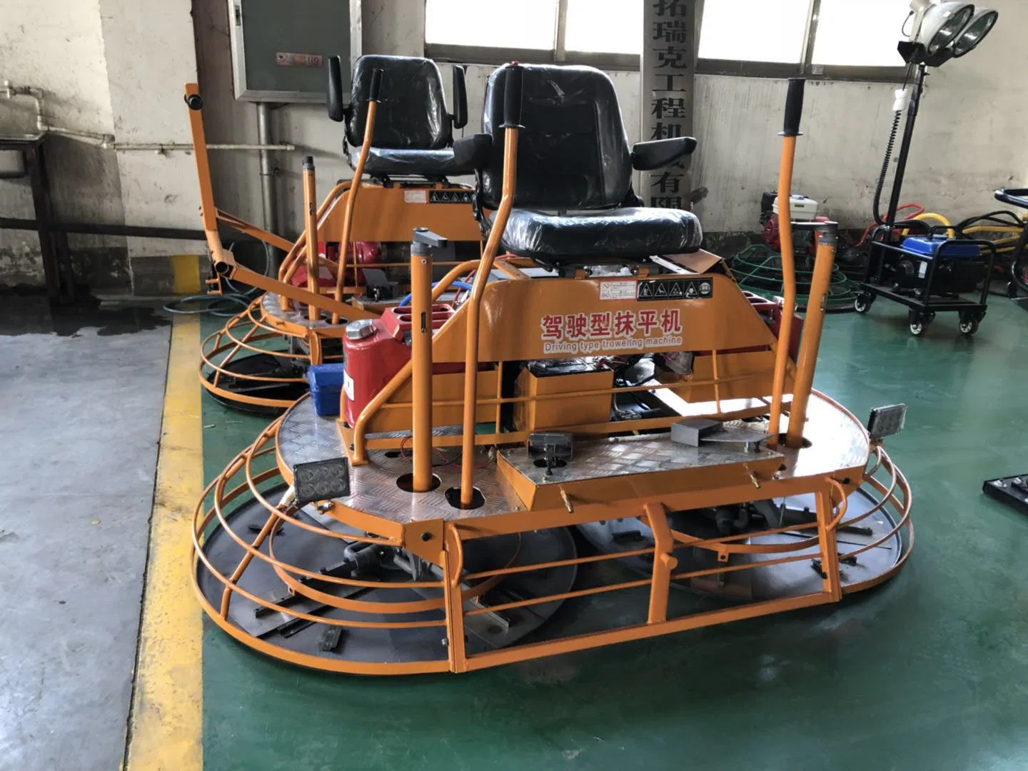 Mini Handle Concrete Trowel Machine Push Power Trowel for Sale