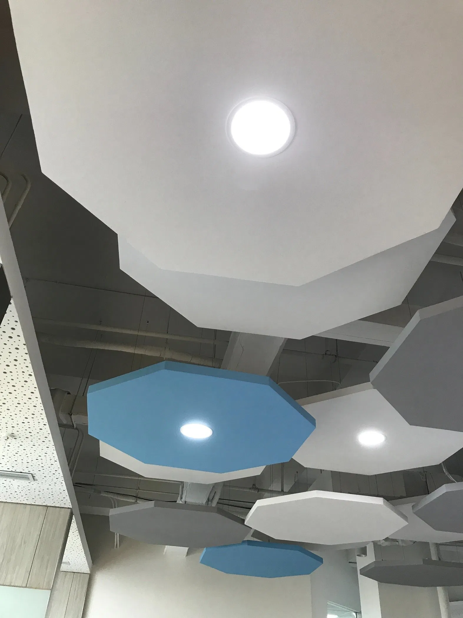 Good Price Acoustical Hanging Ceiling Rockwool Insulation Acoustic Clouds Sound Absorption Ceiling Panels