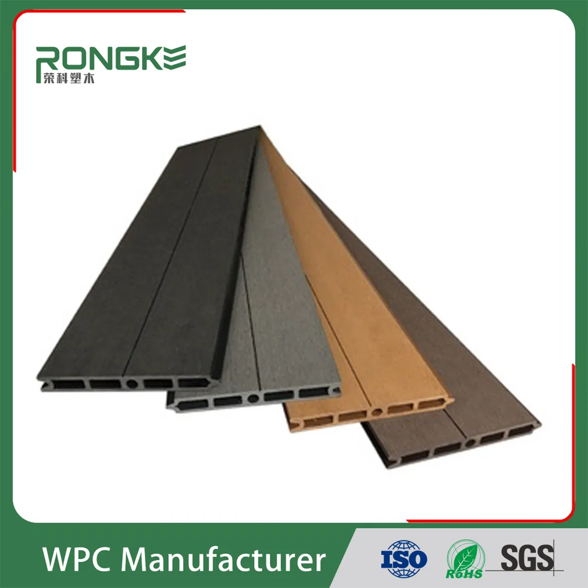 Professional Manufacturer Morden Style Decorative Fence WPC Fence Privacy Panel