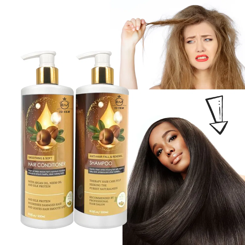 Factory Wholesale Shampoo and Conditioner Private Label Mild Protection Hair Sulfate Free Shampoo and Conditioner