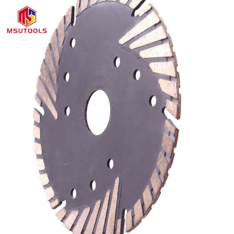 Hot Selling 6" Turbo Diamond Saw Blade 150mm Dry Diamond Cutting Disc for Granite Marble and Quartz Stones