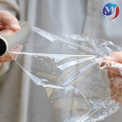 PVC Cling Film Jumbo Roll for Commercial Food Packaging