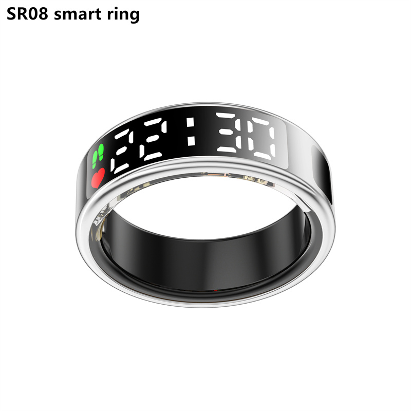 Умное кольцо SR06 для фитнеса и сна с экраном