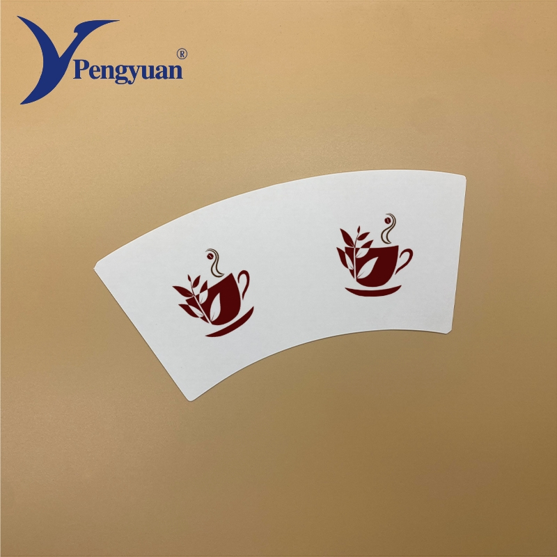 Disposable Printing Cup Fan for Making Coffee Cup
