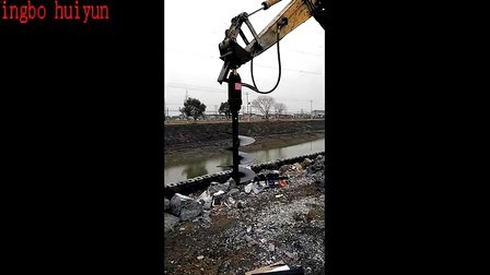 Customized Ground Drill Set with Wooden Box for Earth Auger