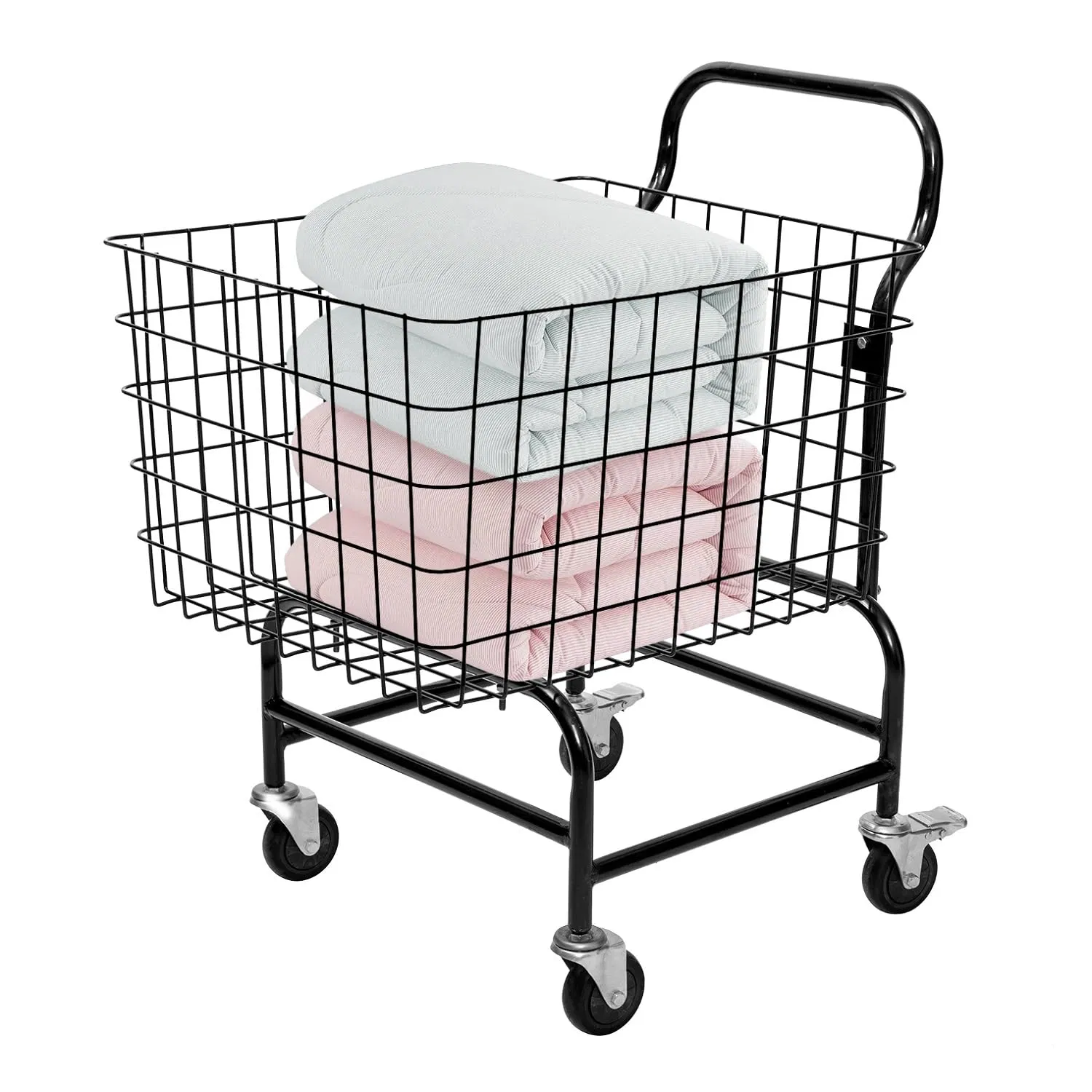 Laundry Cart Can Be Used for Shopping, Laundry Carts with Wheels