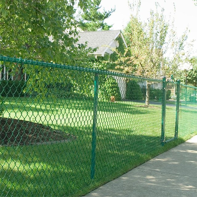 Hot-Selling Chain Link Fence, PVC Coated/ Galvanized Chain-Link Fence, Anti-Rust Chainlink Fence