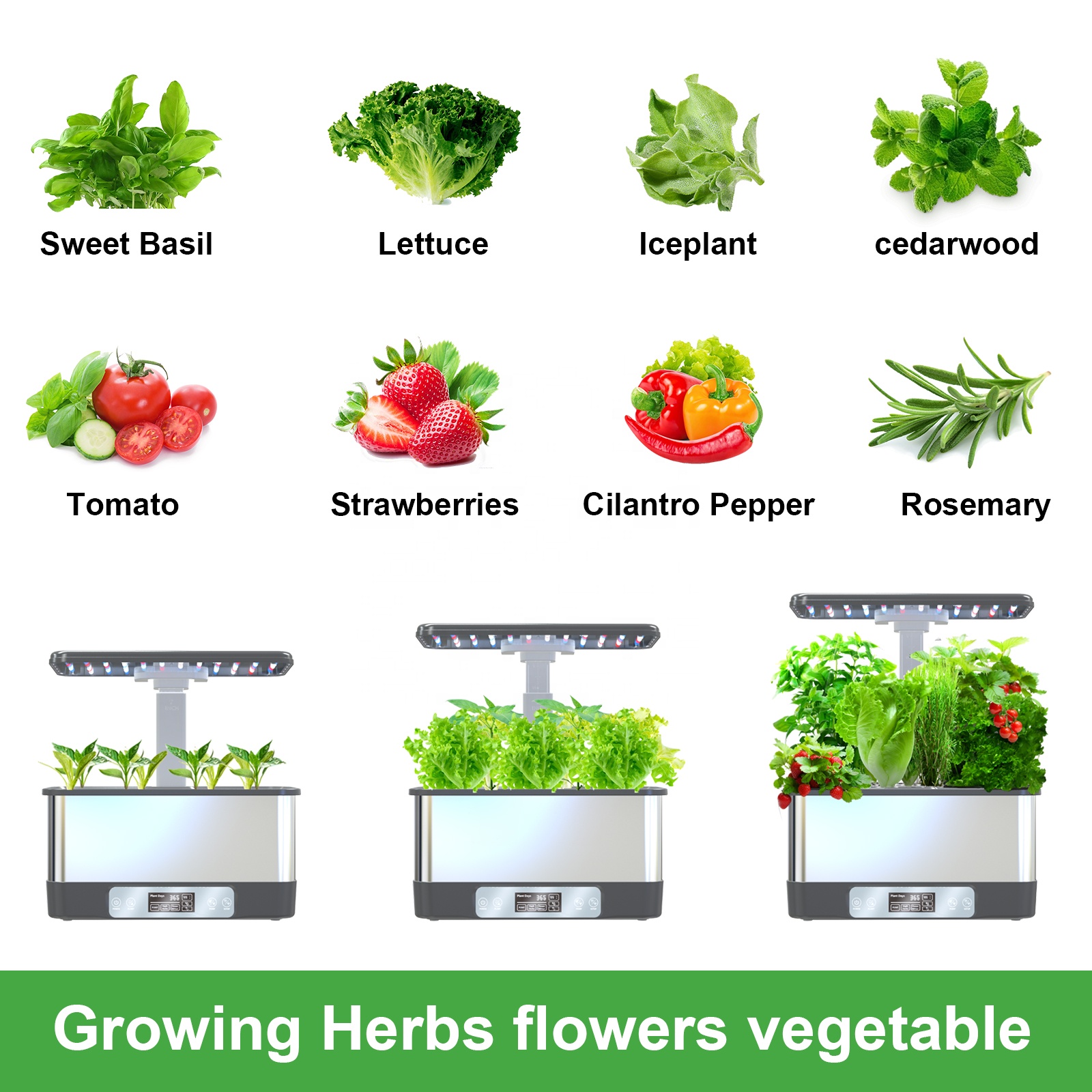 Гидропонная система TUYA Smart Doodle LED подсветка