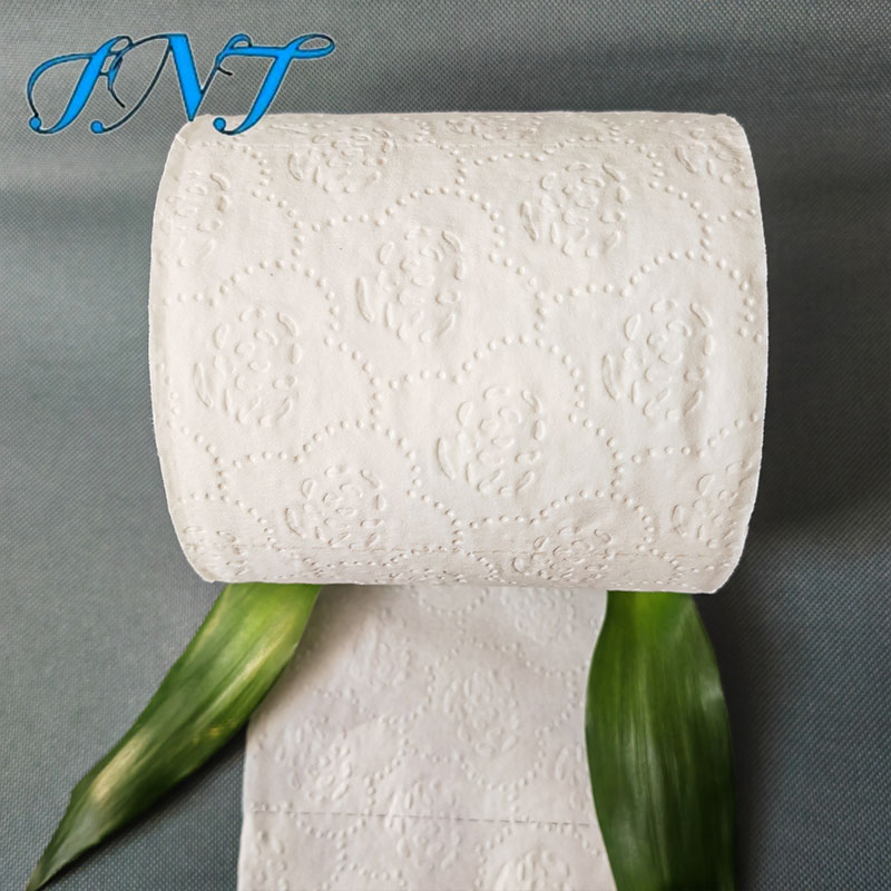 Customized Cheap 3 Ply White Toilet Tissue Paper with Company Logo