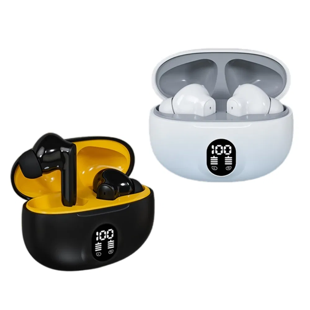 Беспроводные TWS наушники с дисплеем заряда