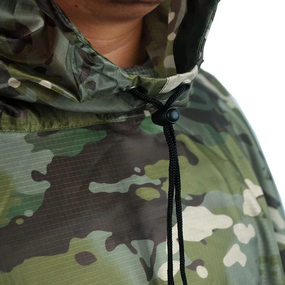 Custom Brand Waterproof Color Raincoat Wholesales Lightweight PU Rain Poncho